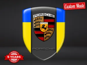 Porsche Heckscheibensticker Hochwertig Drift Design